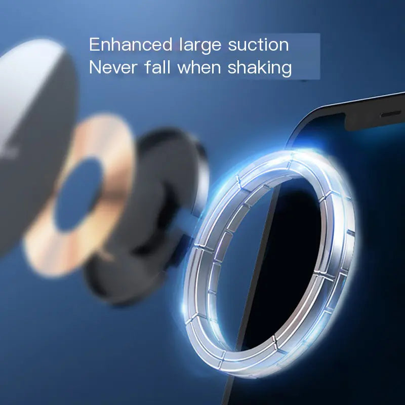 MagSafe Wireless Car Mount Charger for iPhone/Android